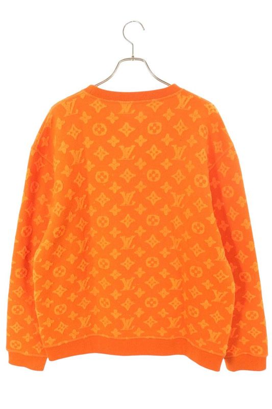 Louis Vuitton Npn Full Monogram Jacket Neck Sweatshirt XL