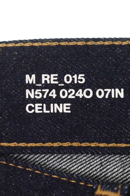 Celine Denim Pants Cotton 33 Indigo