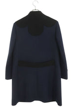 Louis Vuitton Nqa Wool Coat 36 Navy Black