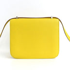 Hermes Constance Mini 18 Jo Nunapur Chevre Silver Shoulder Bag