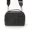 Loewe Satin Calf Anagram Camera Bag Mini Black