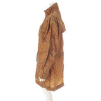 Louis Vuitton Nylon Monogram Giant Coat Jacket Brown 36