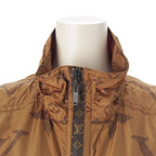 Louis Vuitton Nylon Monogram Giant Coat Jacket Brown 36