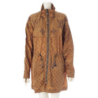 Louis Vuitton Nylon Monogram Giant Coat Jacket Brown 36