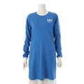Gucci Adidas Logo Striped Shirt Long Sleeve Dress Blue