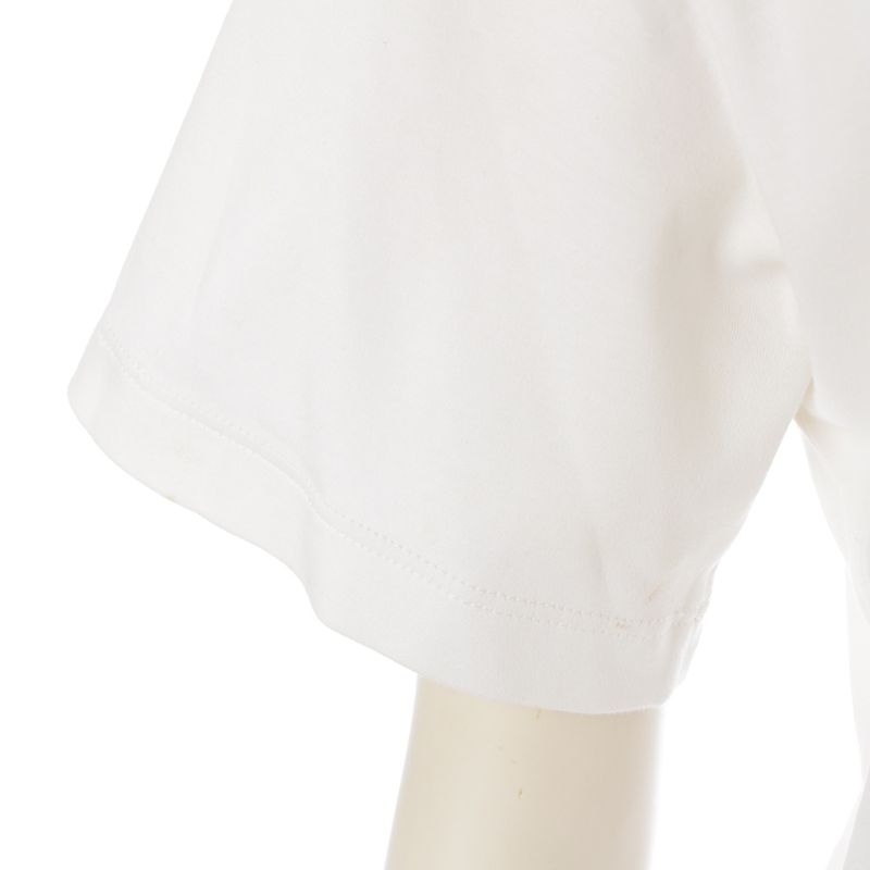 Louis Vuitton Flock Trump Embroidery Shoulder Button Short Sleeve T-Shirt
