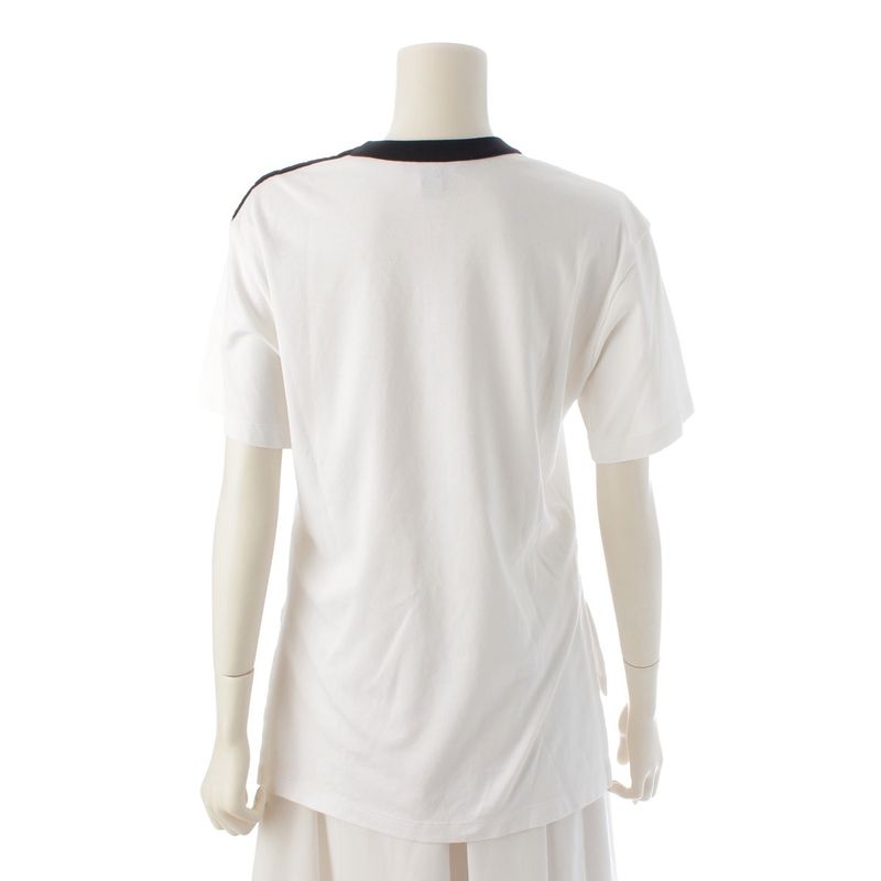 Louis Vuitton Flock Trump Embroidery Shoulder Button Short Sleeve T-Shirt