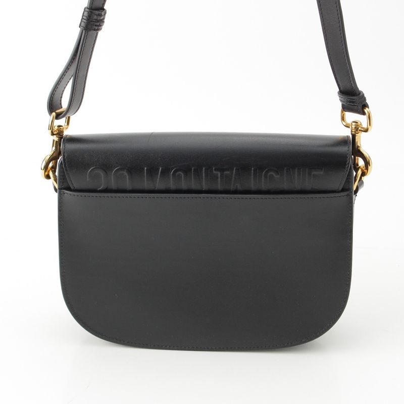 Dior Boby Leather Shoulder Bag Black