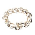 Tiffany & Co Forge Link Chain Bracelet Silver 19