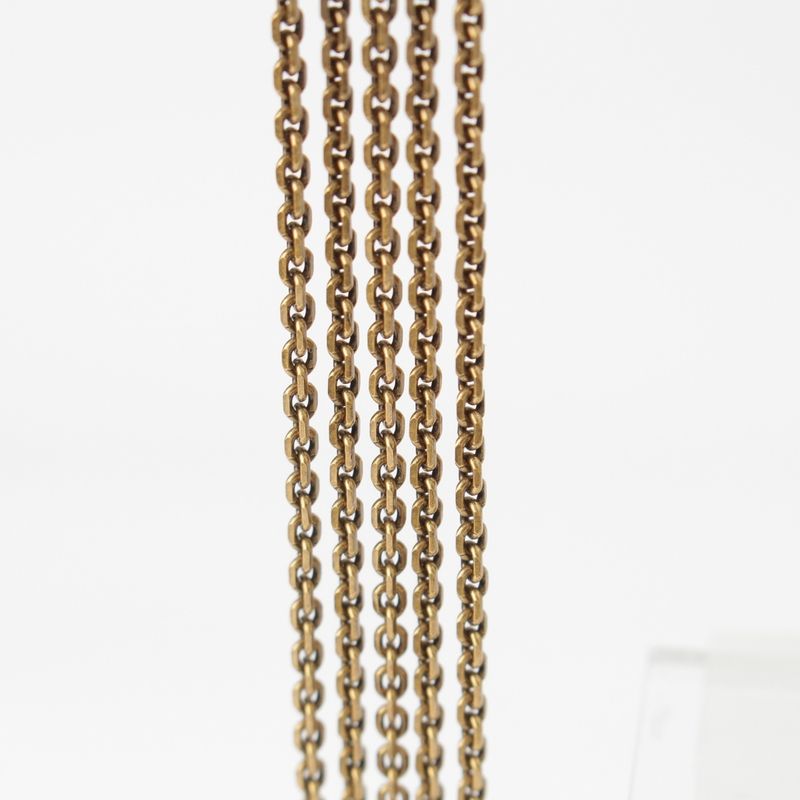 Dior J'adior Rhinestone Chain Earrings Gold