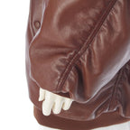 Prada Sheepskin with Belt Oversize Fur Coat