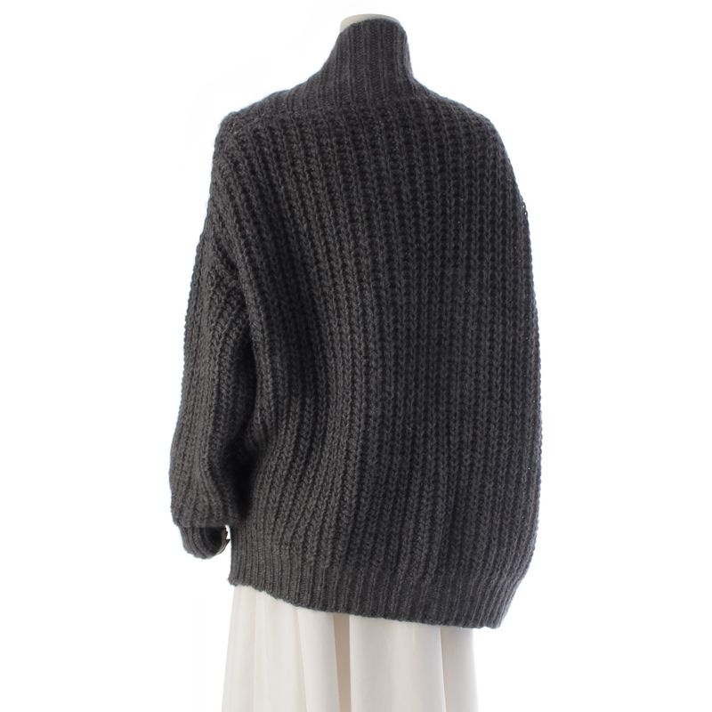 Dior Wool Mohair Blend Oversize Sweater Knit Top
