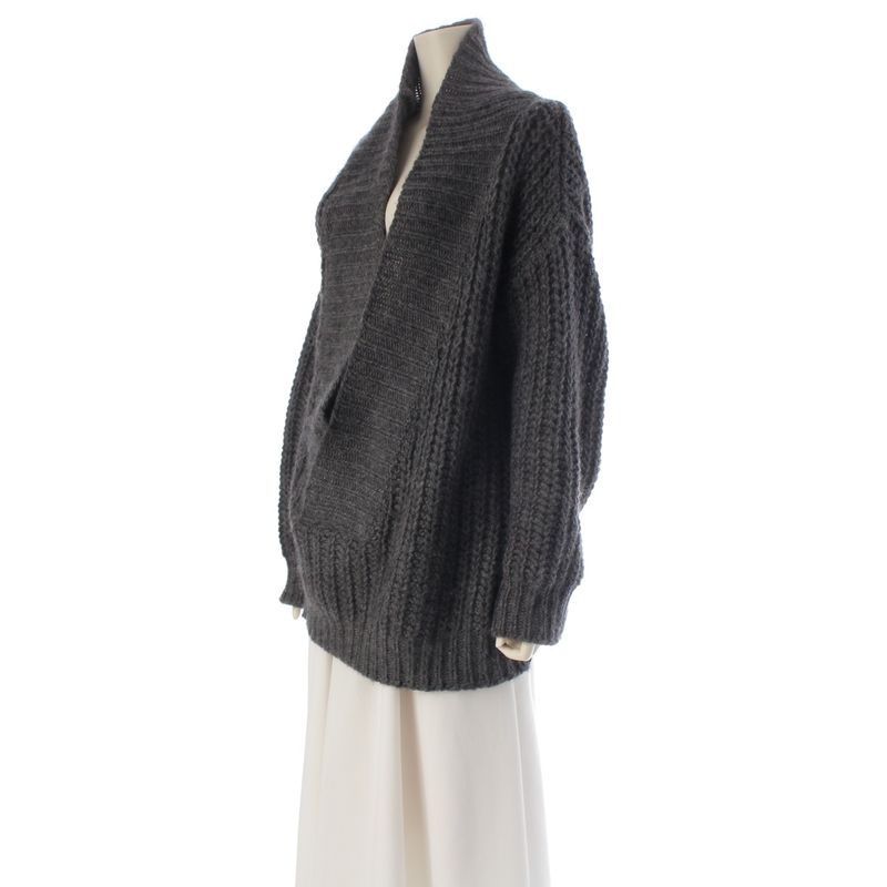 Dior Wool Mohair Blend Oversize Sweater Knit Top