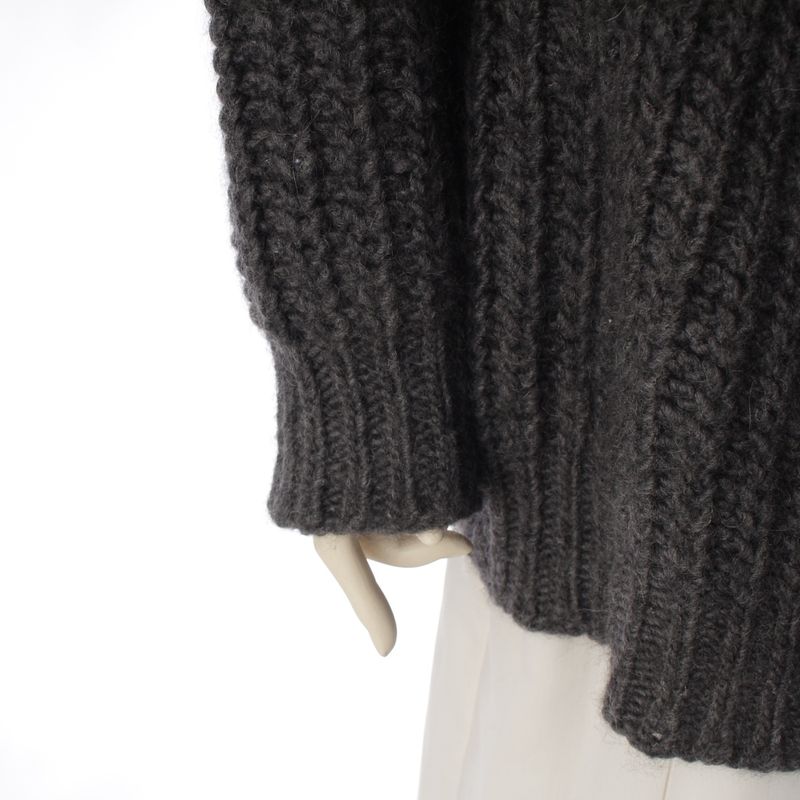 Dior Wool Mohair Blend Oversize Sweater Knit Top