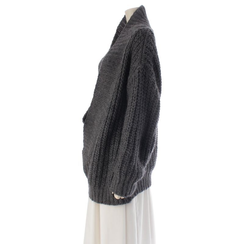 Dior Wool Mohair Blend Oversize Sweater Knit Top
