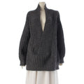 Dior Wool Mohair Blend Oversize Sweater Knit Top