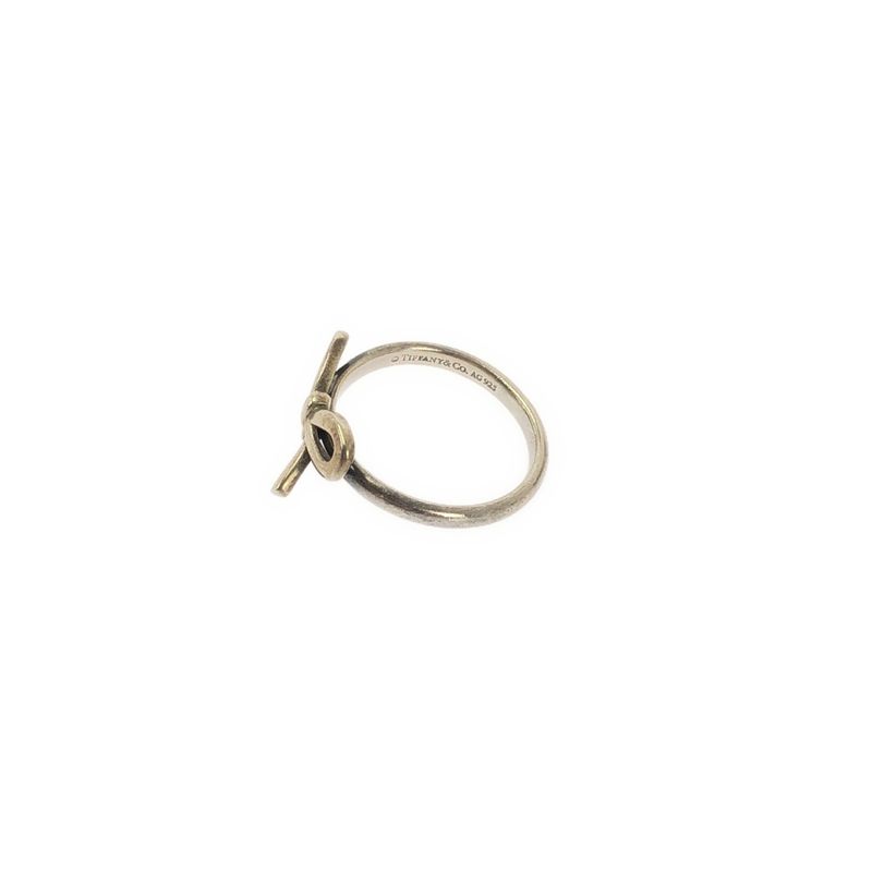 Tiffany & Co Ribbon Ring Silver