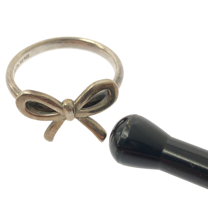 Tiffany & Co Ribbon Ring Silver