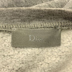 Dior Homme Graphic Print Crew Neck Sweatshirt XS Gray