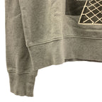 Dior Homme Graphic Print Crew Neck Sweatshirt XS Gray
