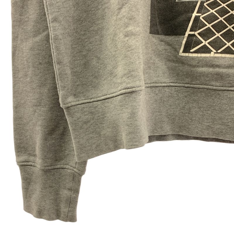 Dior Homme Graphic Print Crew Neck Sweatshirt XS Gray