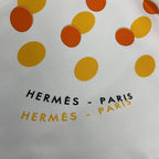 Hermes Scarf Silk Carre 90 Hola Flamenca Yellow