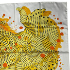Hermes Scarf Silk Carre 90 Hola Flamenca Yellow