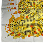 Hermes Scarf Silk Carre 90 Hola Flamenca Yellow