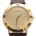 Gucci Round Watch Leather