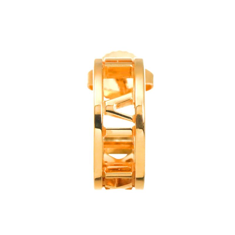Tiffany & Co Atlas Open Earrings 18K PG
