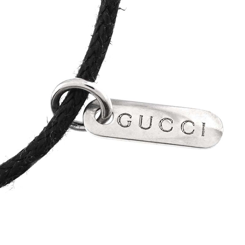 Gucci Necklace 18K WG White Gold 750 Fish Hook