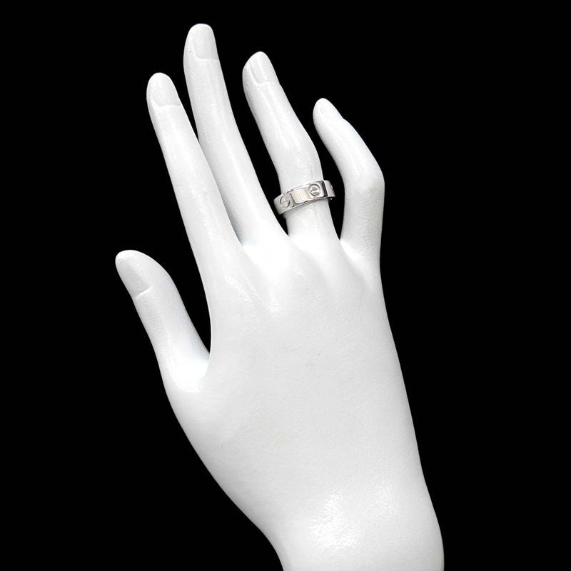 Cartier Love Classic 52 Ring Pt Platinum
