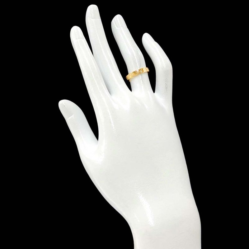 Cartier Mini Love 52 Ring 18K YG Yellow Gold