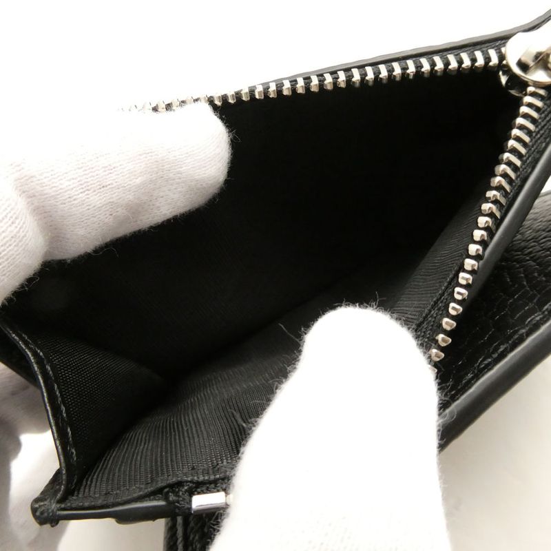Gucci Logo Coin Wallet Mini Card Case Purse Bifold