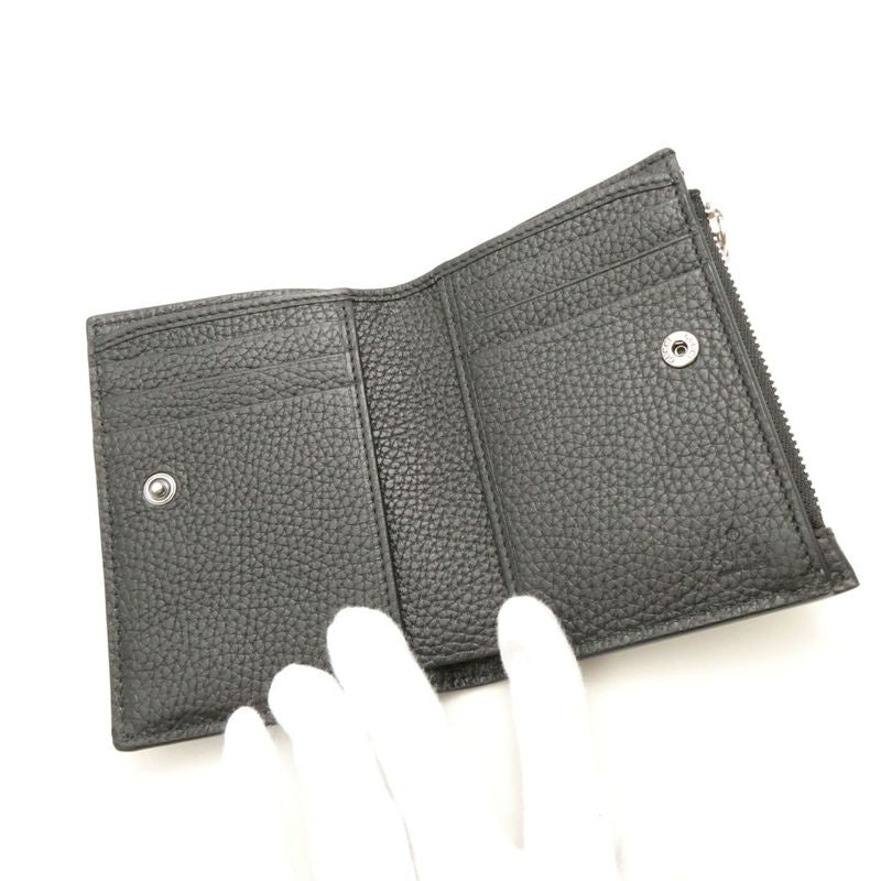 Gucci Logo Coin Wallet Mini Card Case Purse Bifold