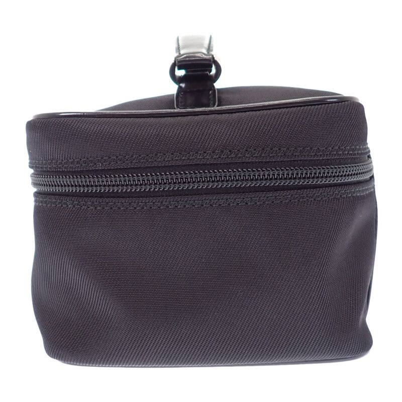Gucci Vanity 032_1956_0150 Handbag Nylon Calf Black Silver