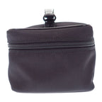 Gucci Vanity 032_1956_0150 Handbag Nylon Calf Black Silver