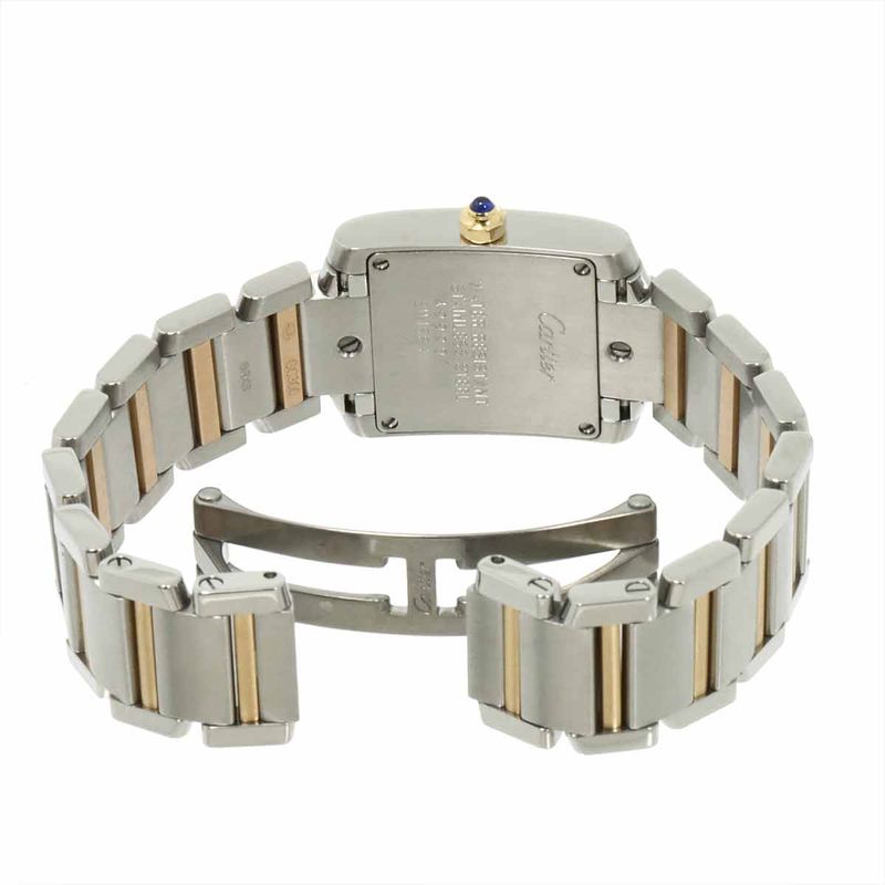 Cartier Tank Francaise SM Combination Watch Diamond PG