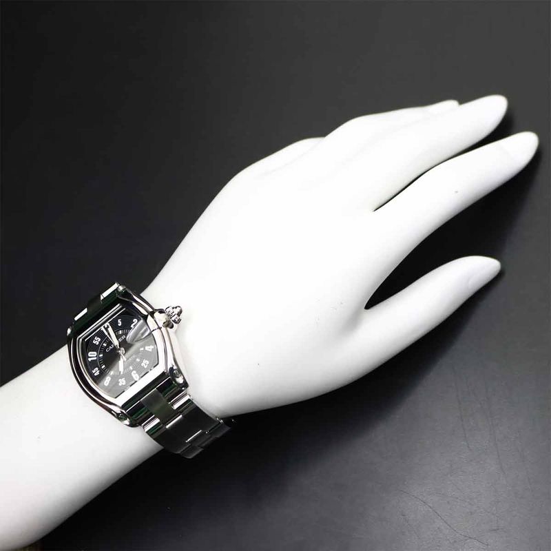 Cartier Roadster LM Watch Date Black