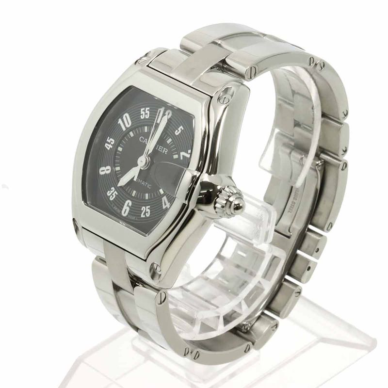 Cartier Roadster LM Watch Date Black