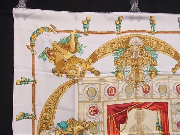 Hermes Scarf Carre 90 Multicolor Silk Hommage a Charles Garnier
