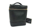 Chanel Handbag Vanity Bicolor Black Lambskin CC Logo Quilted