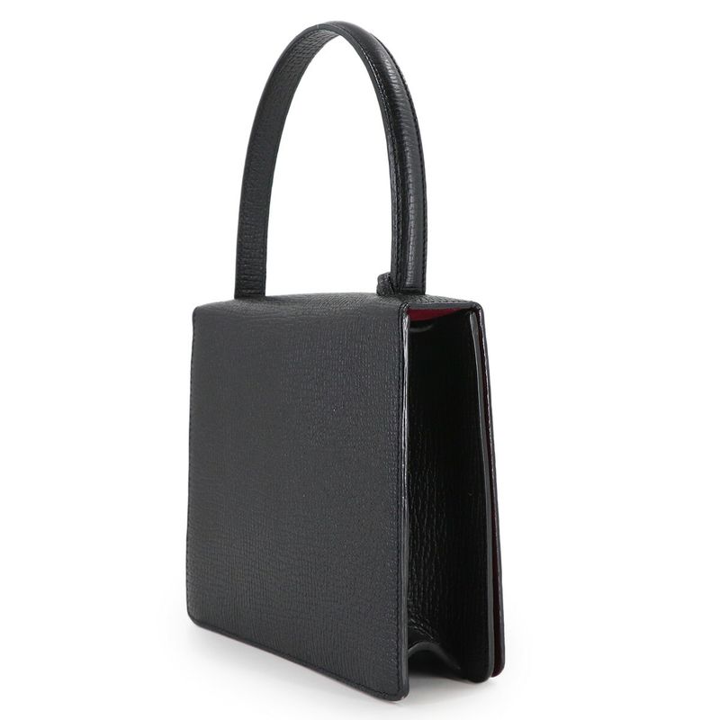 Loewe Barcelona 2-Way Bag Leather Black Silver