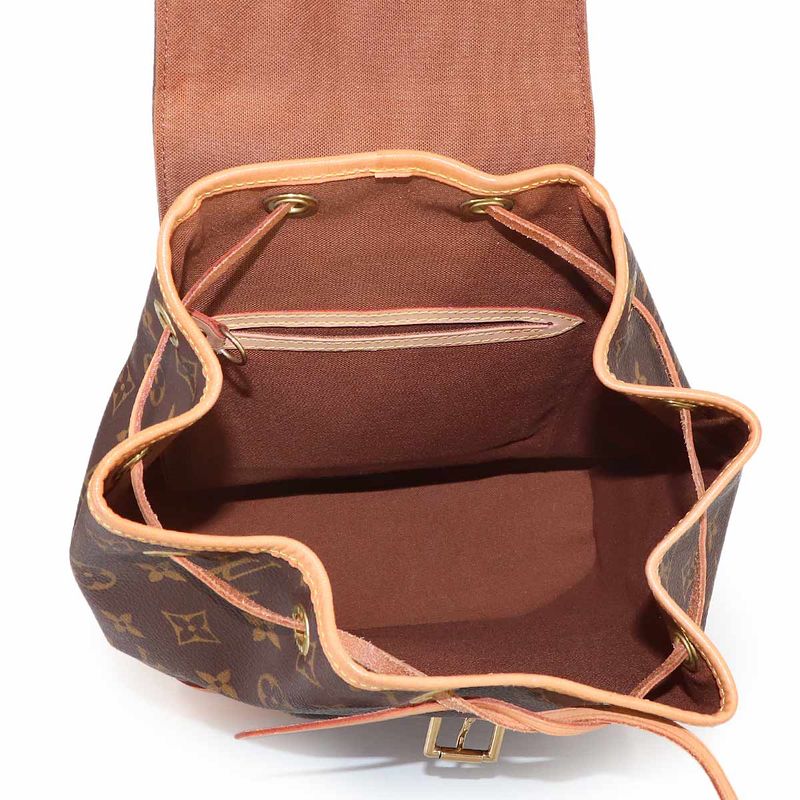 Louis Vuitton Monogram Montsouris MM Backpack Brown