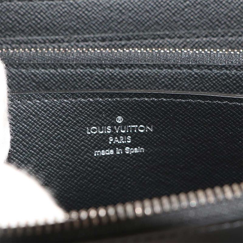 Louis Vuitton Monogram Eclipse Zippy XL Zip Around Wallet