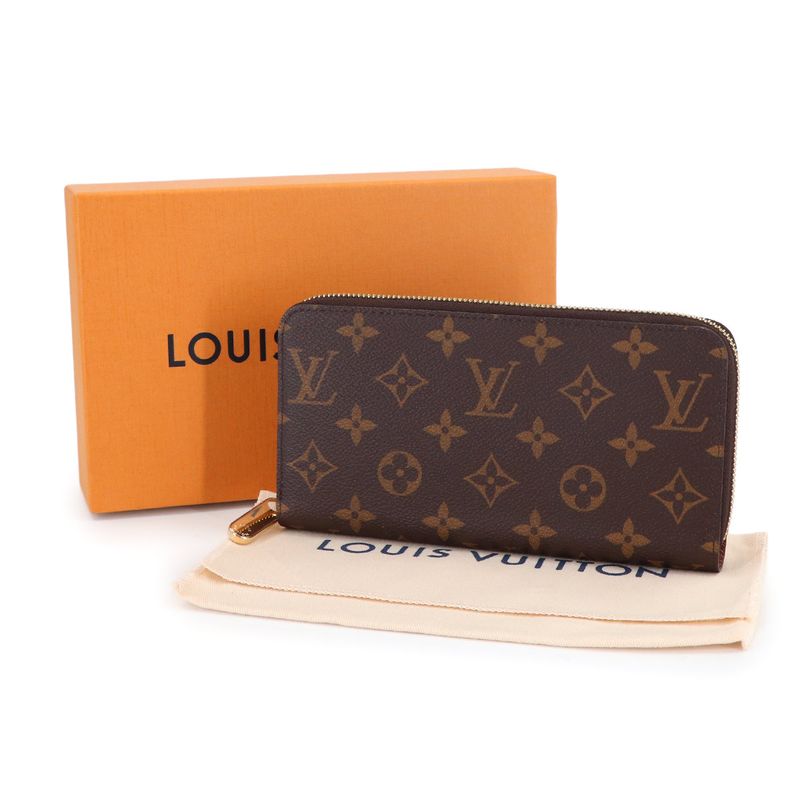 Louis Vuitton Monogram Zippy Wallet Zip Around