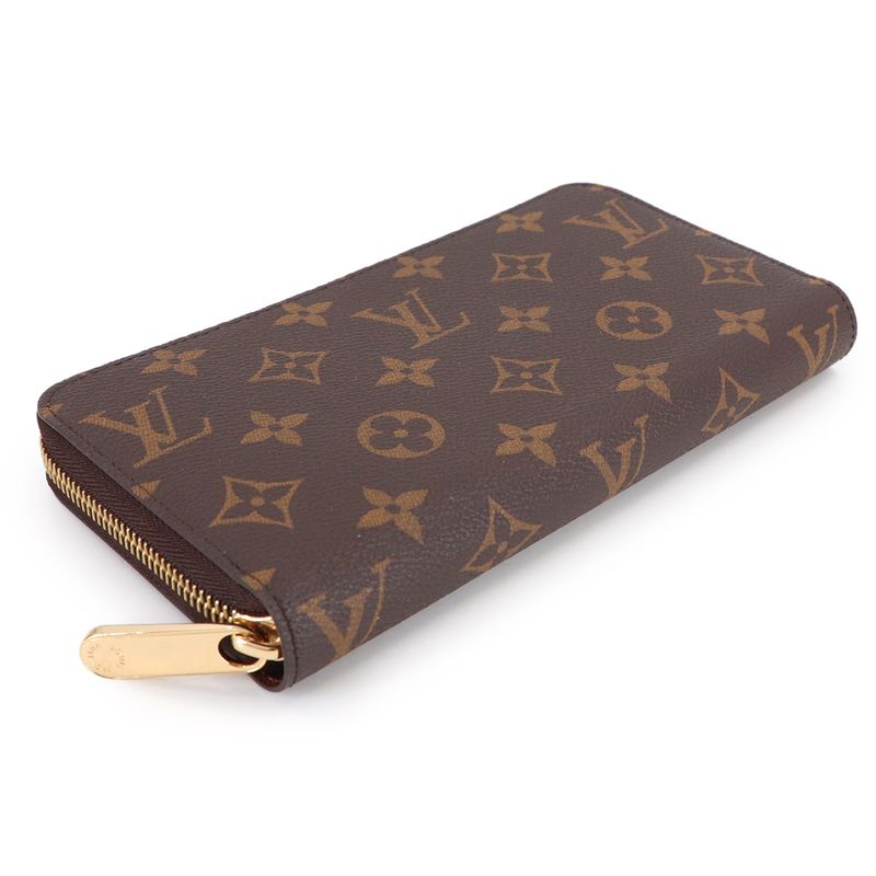 Louis Vuitton Monogram Zippy Wallet Zip Around