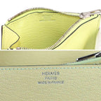 Hermes Roulis Slim Wallet Bifold Ever Color Jaune