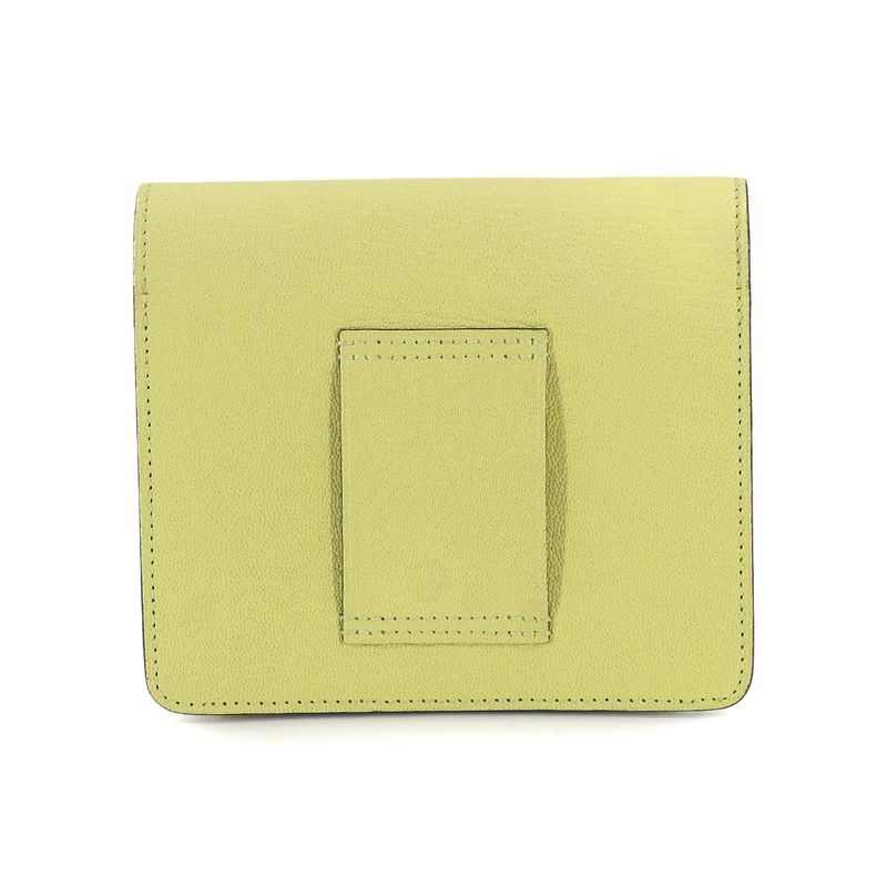Hermes Roulis Slim Wallet Bifold Ever Color Jaune