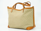 Gucci Diamante Tote Canvas Beige Orange